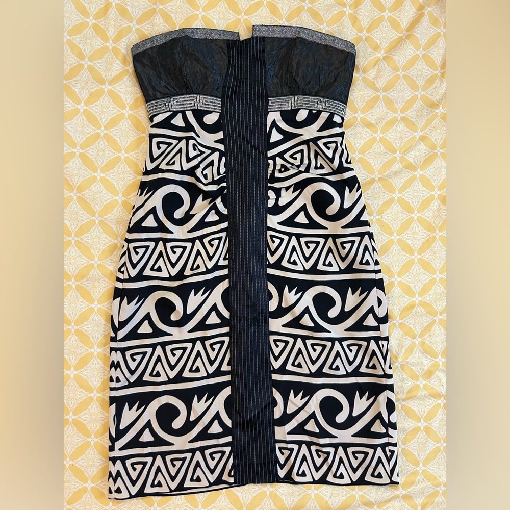 Nicole Miller strapless dress - 8